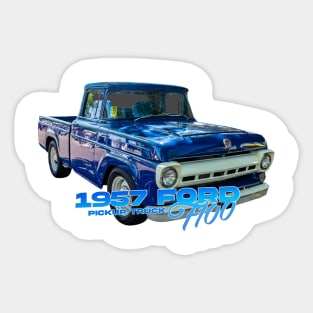 1957 Ford F100 Pickup Truck Sticker